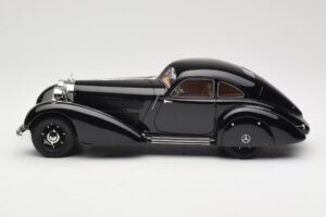Mercedes 540K Autobahn Kurier Fekete BoS Models 1:18 BOS003 Gyanta – 3. kép a 6-ből