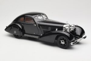 Mercedes 540K Autobahn Kurier Fekete BoS Models 1:18 BOS003 Gyanta – 4. kép a 6-ből