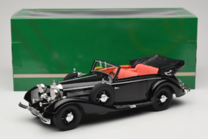 Mercedes 540K Kabrió Fekete Cult Models 1:18 CML184-1 Fém – 6. kép a 6-ből