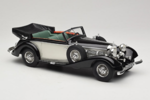 Mercedes 540K Kabrió Fekete Ezüst Cult Models 1:18 CML184-3 Fém – 4. kép a 6-ből