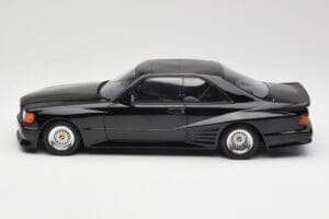Mercedes 560 SEC W126 Koenig Fekete Otto 1:18 OT1134 Gyanta – 3. kép a 6-ből