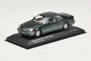 Mercedes 600 SEC W140 Zöld Metál Minichamps 1:43 430032604 Fém – 2. kép a 4-ből