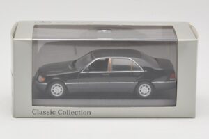 Mercedes 600 SEL W140 Black Metallic Minichamps 1:43 940035400 Fém – 4. kép a 4-ből