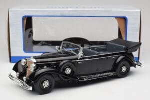 Mercedes 770 W150 Fekete MCG 1:18 MCG18207 Fém – 6. kép a 6-ből