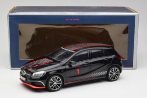 Mercedes A-Class W176 AMG Fekete Norev 1:18 183596 Fém – 8. kép a 8-ből
