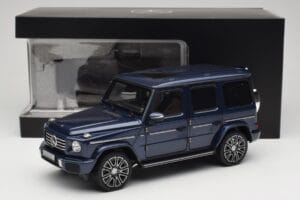 Mercedes AMG G 63 L W465 Sötétkék Norev 1:18 B66960663 Fém – 8. kép a 8-ből