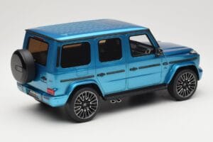 Mercedes AMG G63 W463 Hyper Blue Magno GT Spirit 1:18 GT925 Gyanta – 2. kép a 6-ből