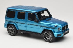 Mercedes AMG G63 W463 Hyper Blue Magno GT Spirit 1:18 GT925 Gyanta – 4. kép a 6-ből