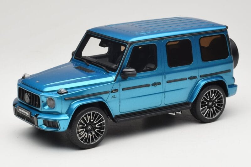 Mercedes AMG G63 W463 Hyper Blue Magno GT Spirit 1:18 GT925 Gyanta