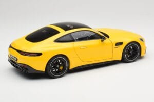 Mercedes AMG GT 43 C192 Turbo Sun Yellow NZG 1:18 B66960587 Fém – 3. kép a 8-ből