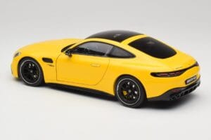 Mercedes AMG GT 43 C192 Turbo Sun Yellow NZG 1:18 B66960587 Fém – 7. kép a 8-ből