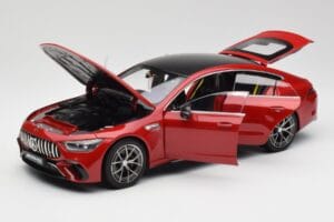 Mercedes AMG GT 63 S X290 Jupiter Piros Norev 1:18 B66961039 Fém – 2. kép a 8-ből