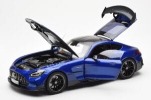 Mercedes AMG GT C190 Black Series Kék Metallic Norev 1:18 183908 Fém – 2. kép a 8-ből