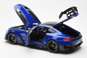 Mercedes AMG GT C190 Black Series Kék Metallic Norev 1:18 183908 Fém – 5. kép a 8-ből