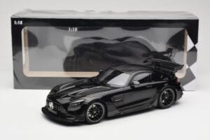 Mercedes AMG GT C190 Black Series Jet Black Metallic Minichamps 1:18 155032024 Fém – 6. kép a 6-ből