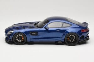 Mercedes AMG GT C190 Prior Design Kék GT Spirit 1:18 GT150 Gyanta – 3. kép a 6-ből