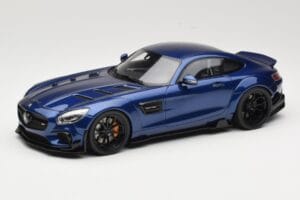 Mercedes AMG GT C190 Prior Design Kék GT Spirit 1:18 GT150 Gyanta
