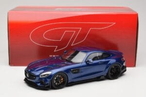 Mercedes AMG GT C190 Prior Design Kék GT Spirit 1:18 GT150 Gyanta – 6. kép a 6-ből