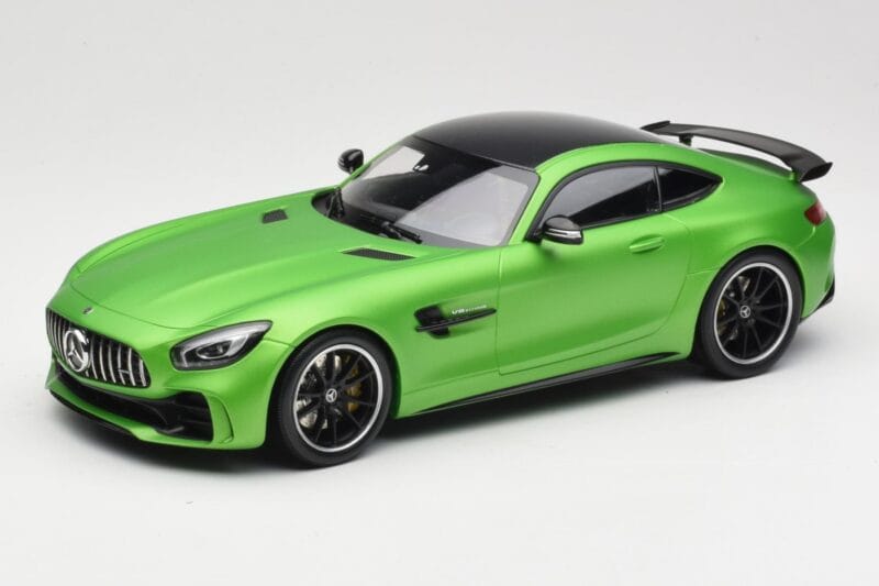 Mercedes AMG GT R C190 Matt Zöld Minichamps 1:18 155036020 Fém