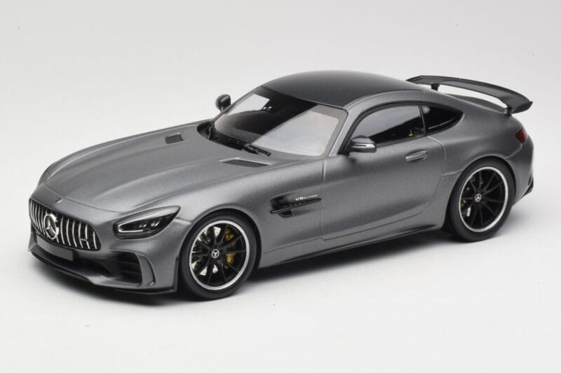 Mercedes AMG GT R C190 Matt Szürke Metál Minichamps 1:18 155036026 Fém