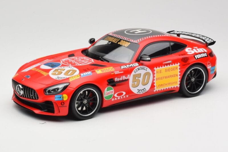 Mercedes AMG GT R C190 Rozéarany Minichamps 1:18 155036024 Fém