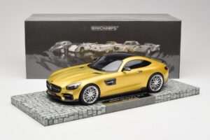 Mercedes Brabus AMG GT S C190 600 Desert Arany Minichamps 1:18 107032522 Fém – 6. kép a 6-ből