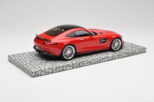 Mercedes Brabus AMG GT S C190 600 Mars Piros Minichamps 1:18 107032521 Fém – 2. kép a 6-ből