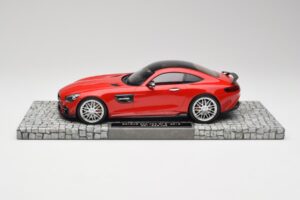 Mercedes Brabus AMG GT S C190 600 Mars Piros Minichamps 1:18 107032521 Fém – 3. kép a 6-ből
