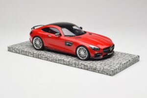 Mercedes Brabus AMG GT S C190 600 Mars Piros Minichamps 1:18 107032521 Fém – 4. kép a 6-ből