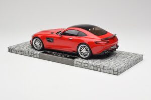 Mercedes Brabus AMG GT S C190 600 Mars Piros Minichamps 1:18 107032521 Fém – 5. kép a 6-ből