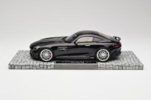 Mercedes Brabus AMG GT S C190 Obsidian Fekete Minichamps 1:18 107032520 Fém – 3. kép a 6-ből