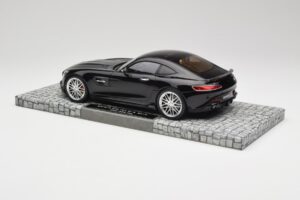 Mercedes Brabus AMG GT S C190 Obsidian Fekete Minichamps 1:18 107032520 Fém – 5. kép a 6-ből