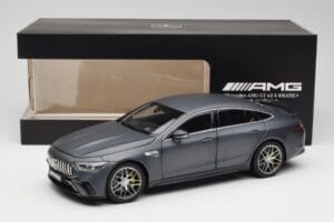 Mercedes AMG GT 63 S X290 Aero Package Designo Selenite Szürke Magno Norev 1:18 B66961038 Fém – 8. kép a 8-ből