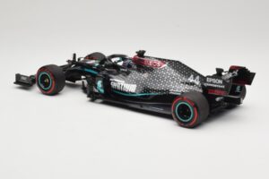 Mercedes AMG Petronas W11 #44 L. Hamilton Winner Tuscan GP 2020 Minichamps 1:18 110200944 Fém – 5. kép a 6-ből