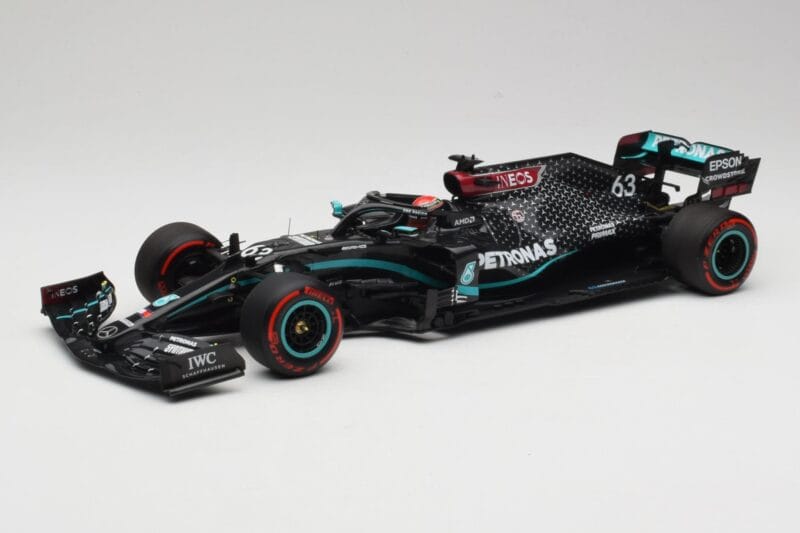 Mercedes AMG Petronas W11 #63 G. Russell Sakhir GP 2020 Minichamps 1:18 110201663 Fém