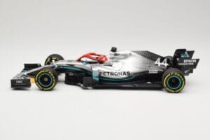 Mercedes AMG Petronas Motorsport W10 #44 L. Hamilton Winner Monaco GP 2019 Minichamps 1:18 110190644 Fém – 3. kép a 6-ből