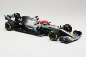 Mercedes AMG Petronas Motorsport W10 #44 L. Hamilton Winner Monaco GP 2019 Minichamps 1:18 110190644 Fém – 4. kép a 6-ből