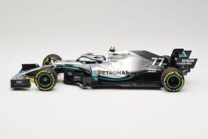 Mercedes AMG Petronas Motorsport W10 #77 V. Bottas 2nd Place Chinese GP 2019 Minichamps 1:18 110190377 Fém – 3. kép a 6-ből