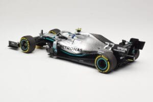 Mercedes AMG Petronas Motorsport W10 #77 V. Bottas 2nd Place Chinese GP 2019 Minichamps 1:18 110190377 Fém – 5. kép a 6-ből