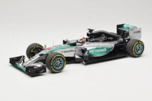 Mercedes AMG Petronas W06 Hybrid #44 L. Hamilton F1 World Champion 2015 Minichamps 1:18 186150044 Fém