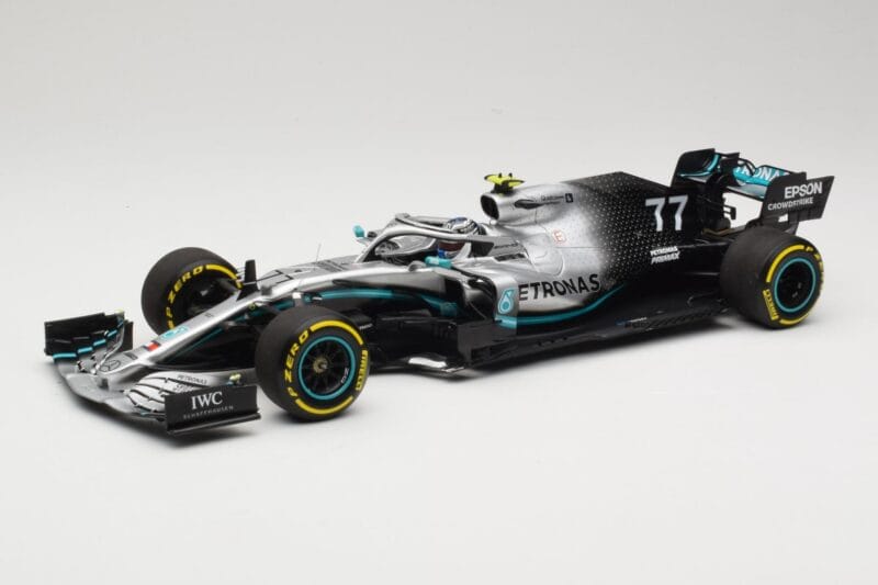Mercedes AMG Petronas W10 #77 V. Bottas F1 2019 Minichamps 1:18 110190077 Fém