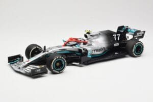 Mercedes AMG Petronas W10 #77 V. Bottas 3rd Place Monaco GP 2019 Minichamps 1:18 110190677 Fém