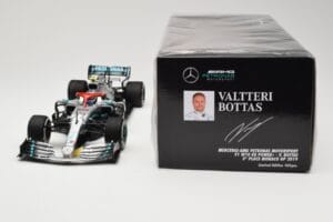 Mercedes AMG Petronas W10 #77 V. Bottas 3rd Place Monaco GP 2019 Minichamps 1:18 110190677 Fém – 6. kép a 6-ből