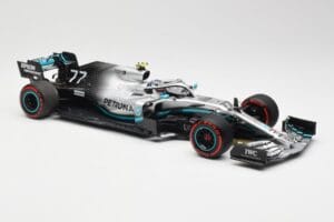 Mercedes AMG Petronas W10 #77 V. Bottas British GP 2019 Minichamps 1:18 110191077 Fém – 4. kép a 6-ből