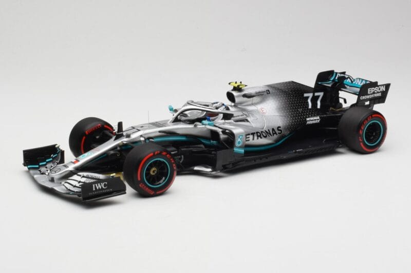 Mercedes AMG Petronas W10 #77 V. Bottas British GP 2019 Minichamps 1:18 110191077 Fém