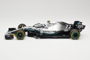 Mercedes AMG Petronas W10 #77 V. Bottas Winner USA GP 2019 Minichamps 1:18 110191877 Fém – 3. kép a 6-ből