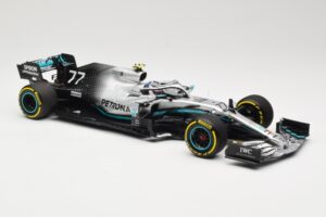 Mercedes AMG Petronas W10 #77 V. Bottas Winner USA GP 2019 Minichamps 1:18 110191877 Fém – 4. kép a 6-ből