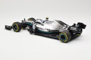 Mercedes AMG Petronas W10 #77 V. Bottas Winner USA GP 2019 Minichamps 1:18 110191877 Fém – 5. kép a 6-ből