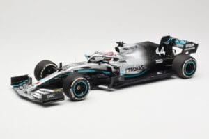 Mercedes AMG Petronas W10 EQ Power+ #44 L. Hamilton USA GP F1 World Champion 2019 Minichamps 1:18 110191844 Fém