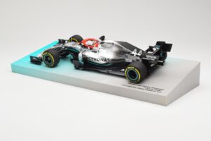 Mercedes AMG Petronas W10 EQ Power+ #44 L. Hamilton Monaco GP Winner 2019 Minichamps 1:18 113190644 Fém – 5. kép a 6-ből